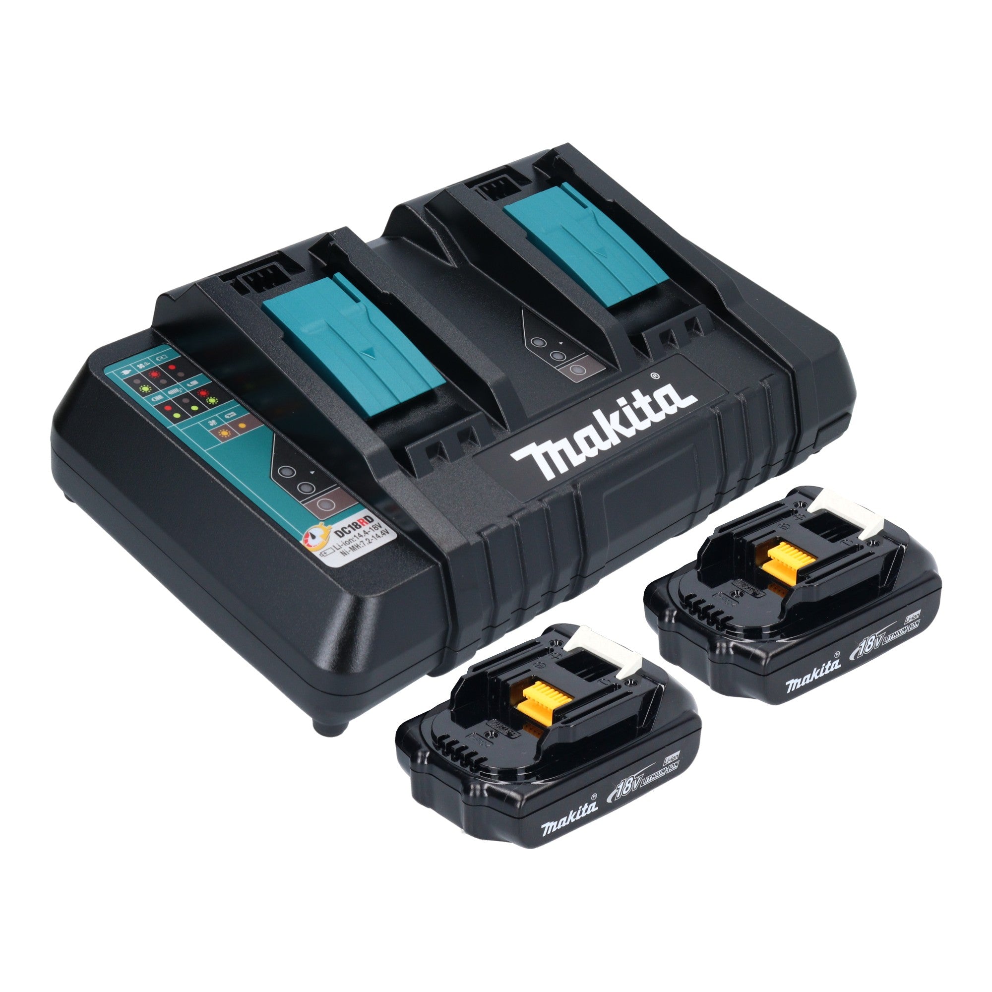 Makita DKT 360 PY2 Akku Wasserkocher 36 V 2x 18 V 0 8 L 2x Akku 1 5 Ah Doppelladegeraet 3 - toolbrothers