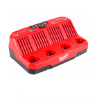 Milwaukee M12 C4 Akku Ladegerät 4-fach - für 12 V Akkus der M12-Serie - Toolbrothers