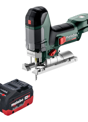 Sierra de calar a batería Metabo ST 18 LT 130 BL 18 V 130 mm sin escobillas + 1x batería LiHD 5,5 Ah - sin cargador