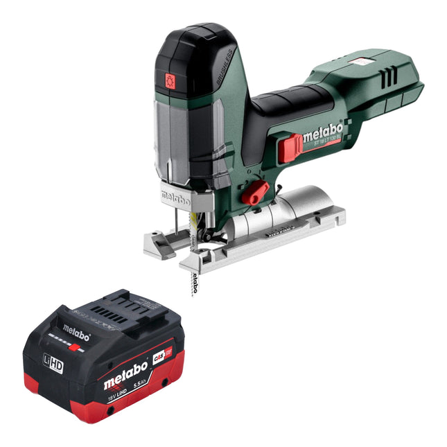 Metabo ST 18 LT 130 BL cordless jigsaw 18 V 130 mm brushless + 1x LiHD battery 5.5 Ah - without charger