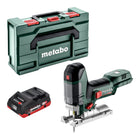 Metabo ST 18 LT 130 BL cordless jigsaw 18 V 130 mm brushless + 1x LiHD battery 4.0 Ah + metabox - without charger