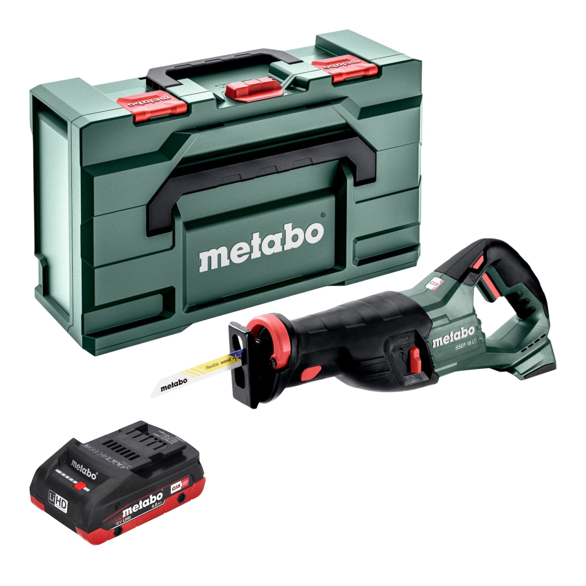 Metabo SSEP 18 LT Akku Saebelsaege 18 V 32 mm 1x LiHD Akku 4 0 Ah Metabox ohne Ladegeraet 0 - toolbrothers