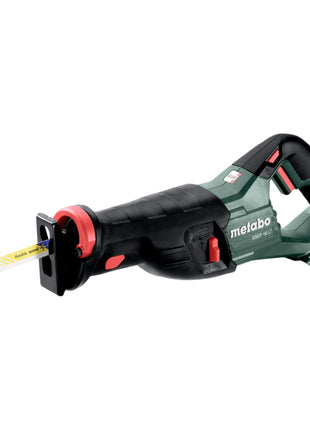 Metabo SSEP 18 LT Scie sabre sans fil 18 V 32 mm + 1x batterie LiHD 4,0 Ah + Metabox - sans chargeur