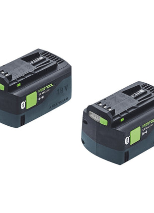 Festool KSC 60 EB-Basic KAPEX Sierra ingletadora de batería 18 V / 36 V 216 mm sin escobillas + 2x batería 5.0 Ah - sin cargador