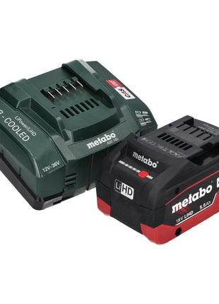 Sierra sable a batería Metabo SSEP 18 LT BL 18 V 32 mm sin escobillas + 1x batería LiHD 5,5 Ah + cargador