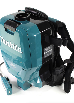 Makita DVC 260 G 36 V ( 2 x 18 V ) Li-Ion Akku Rucksack Staubsauger Brushless + 2 x 6,0 Ah Akku - ohne Ladegerät - Toolbrothers