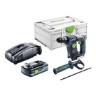 Festool BHC 18-Basic taladro percutor a batería 18 V 1,8 J SDS Plus Brushless + 1x batería recargable 4,0 Ah + cargador rápido + systainer