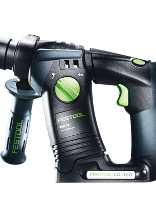 Festool BHC 18-Basic taladro percutor inalámbrico 18 V 1,8 J SDS Plus Brushless + 2x baterías 5,0 Ah + cargador rápido + systainer