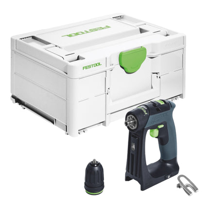 Trapano avvitatore a batteria Festool CXS 18-Basic 18 V 40 Nm brushless + 1x batteria ricaricabile 5,0 Ah + caricatore rapido + systainer