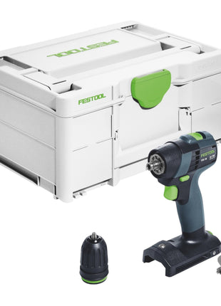 Festool TXS 18-Basic akumulatorowa wiertarko-wkrętarka 18 V 40 Nm bezszczotkowa + 1x akumulator 4,0 Ah + szybka ładowarka + systainer