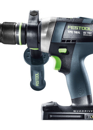 Festool TPC 18/4 I-Basic taladro percutor inalámbrico 18 V 75 Nm + 1x batería 8,0 Ah + cargador rápido + systainer