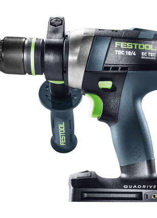 Festool TDC 18/4 I-Basic Akku Bohrschrauber 18 V 75 Nm Brushless + 1x Akku 4,0 Ah + Schnellladegerät + Systainer