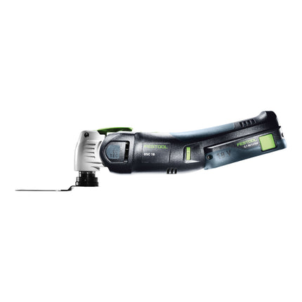 Festool VECTURO OSC 18 E-Basic Set akumulatorowe narzędzie oscylacyjne 18 V Starlock Max Brushless + 2x akumulator 4,0 Ah + szybka ładowarka + systainer
