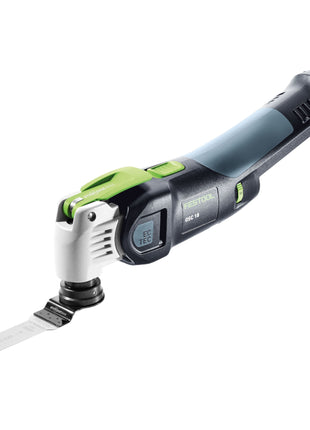 Festool VECTURO OSC 18 E-Basic Set Oscillateur sans fil 18 V Starlock Max Brushless + 2x batterie 5,0 Ah + chargeur rapide + Systainer