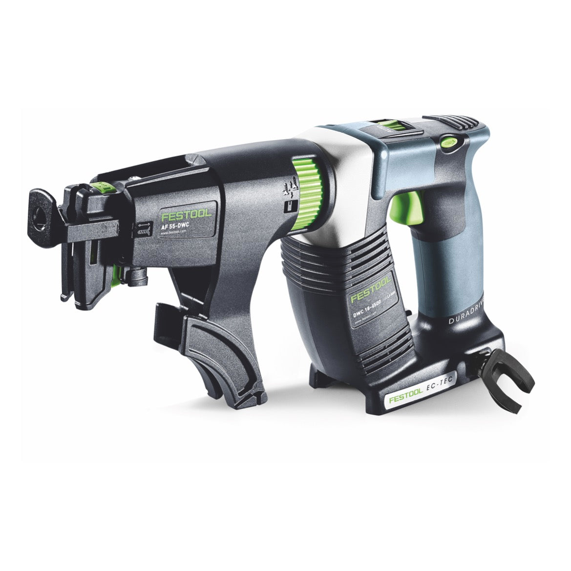 Festool DURADRIVE DWC 18 4500 Basic Akku Bauschrauber 18 V 14 Nm Brushless 2x Akku 4 0 Ah Schnellladegeraet Systainer 2 - toolbrothers