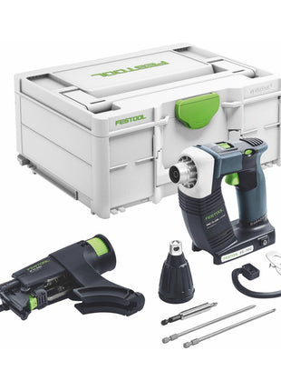 Festool DURADRIVE DWC 18-4500 Basic akumulatorowa wkrętarka budowlana 18 V 14 Nm bezszczotkowa + 1x akumulator 5,0 Ah + szybka ładowarka + systainer