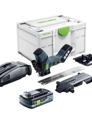 Festool ISC 240 EB-Basic Scie à métaux sans fil 18 V 240 mm + 1x batterie 4,0 Ah + chargeur rapide + Systainer