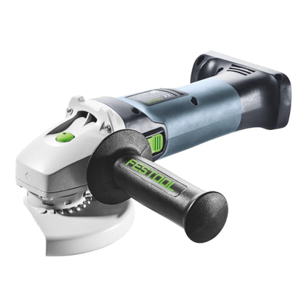 Festool AGC 18-125 EB-Basic cordless angle grinder 18 V 125 mm brushless + 1x rechargeable battery 4.0 Ah + quick charger + systainer