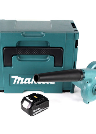 Makita DUB 182 T1J 18 V Li-Ion Akku Gebläse im Makpac + 1 x 5,0 Ah Akku - ohne Ladegerät - Toolbrothers