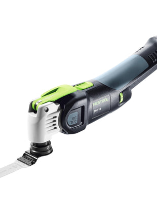 Festool VECTURO OSC 18 E-Basic Akku Oszillierer 18 V Starlock Max Brushless + 2x Akku 4,0 Ah + Schnellladegerät + Systainer