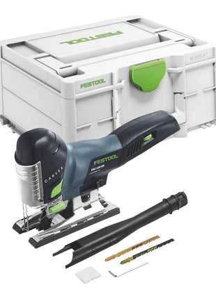 Festool CARVEX PSC 420 EB-Basic sierra de calar pendular a batería 18 V 120 mm sin escobillas + 1x batería 5,0 Ah + cargador rápido + systainer