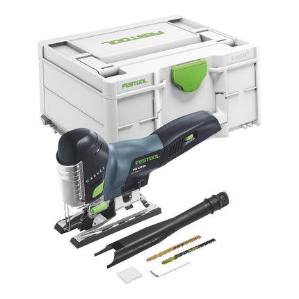 Festool CARVEX PSC 420 Basic sierra de calar pendular sin cable 18 V 120 mm sin escobillas + 1x batería recargable 8,0 Ah + cargador rápido + Systainer