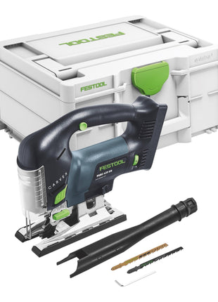 Festool CARVEX PSBC 420 EB-Basic sierra de calar pendular a batería 18 V 120 mm sin escobillas + 1x batería 4,0 Ah + cargador rápido + systainer