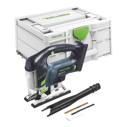 Festool CARVEX PSBC 420 EB-Basic cordless pendulum action jigsaw 18 V 120 mm brushless + 1x rechargeable battery 4.0 Ah + quick charger + Systainer