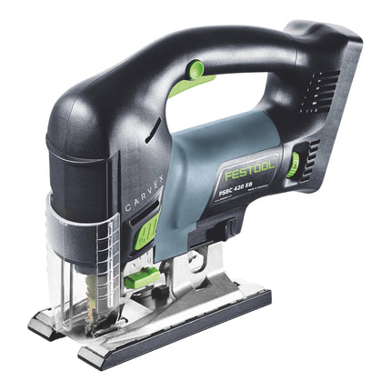 Festool CARVEX PSBC 420 EB-Basic akumulatorowa wyrzynarka wahadłowa 18 V 120 mm bezszczotkowa + 2x akumulator 5,0 Ah + szybka ładowarka + Systainer