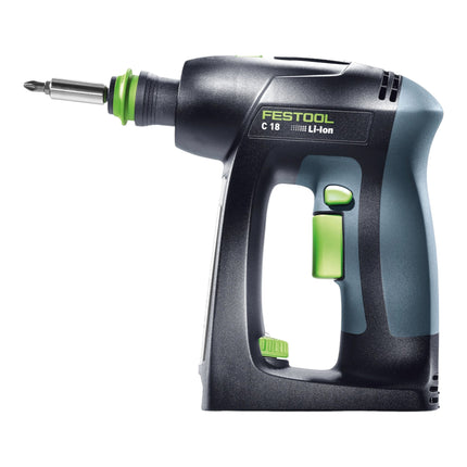 Festool C 18 Basic akumulatorowa wiertarko-wkrętarka 18 V 45 Nm bezszczotkowa + 1x akumulator 8,0 Ah + szybka ładowarka + systainer