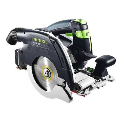 Festool HKC 55 EB-Basic akumulatorowa pilarka tarczowa 18 V 160 mm bezszczotkowa + 1x akumulator 5,0 Ah + szybka ładowarka + systainer