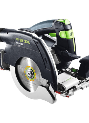 Festool HKC 55 EB-Basic sierra circular de mano a batería 18 V 160 mm sin escobillas + 2x batería 8,0 Ah + cargador rápido + systainer