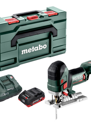 Metabo STA 18 LTX 150 BL Akku Stichsäge 18 V 150 mm Brushless + 1x LiHD Akku 4,0 Ah + Ladegerät + Metabox