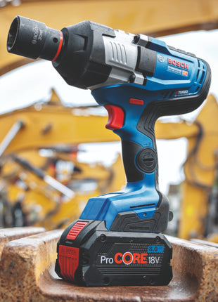 Bosch GDS 18V-1600 HC Atornillador de impacto inalámbrico profesional 18 V 1600 Nm 3/4'' BITURBO Brushless (06019M1001) + L-Boxx - sin batería, sin cargador