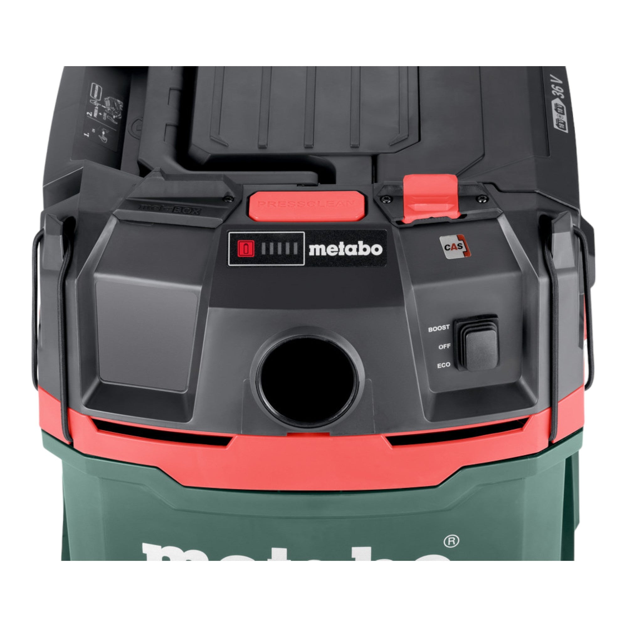 Metabo AS 36 18 L 20 PC Akku Nass Trocken Sauger 36 V 2x 18 V 20 L 4x LiHD Akku 5 5 Ah Doppelladegeraet 4 - toolbrothers