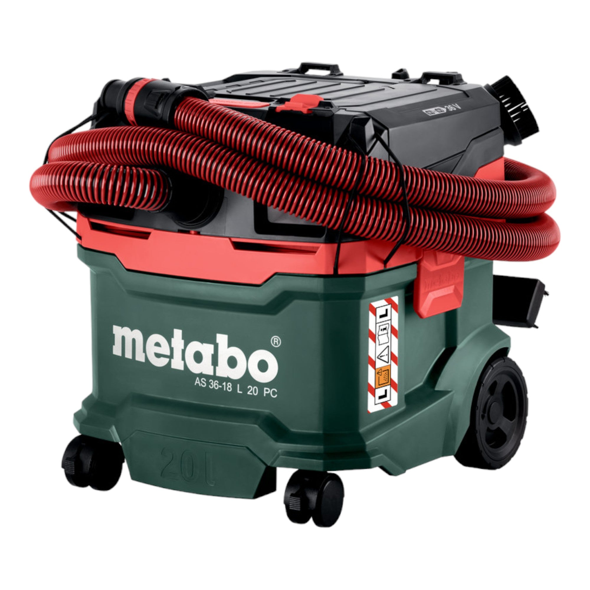 Metabo AS 36 18 L 20 PC Akku Nass Trocken Sauger 36 V 2x 18 V 20 L 2x LiHD Akku 8 0 Ah Doppelladegeraet 1 - toolbrothers