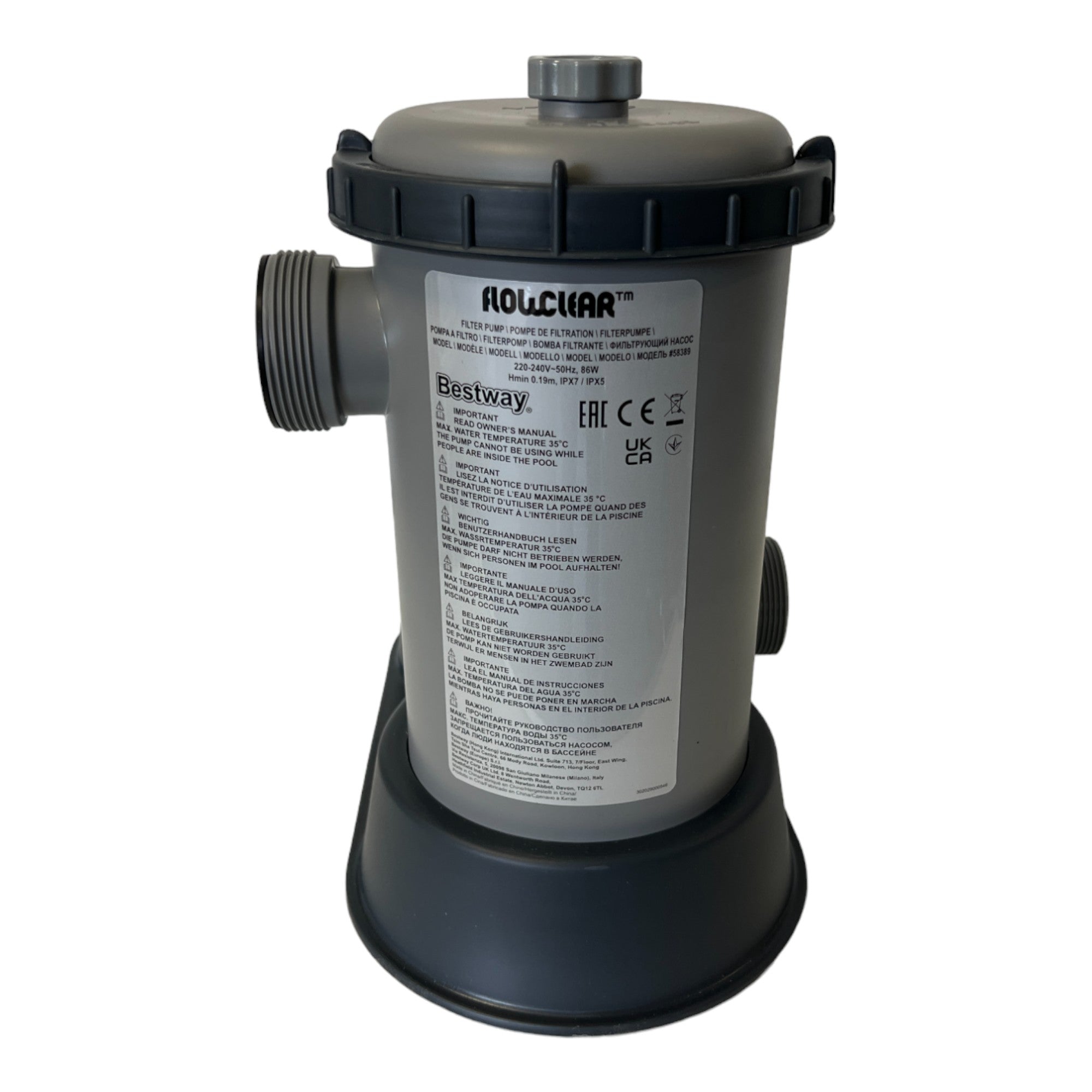 Bestway Flowclear Filterpumpe 5678 l h 110 W 58389  3 - toolbrothers