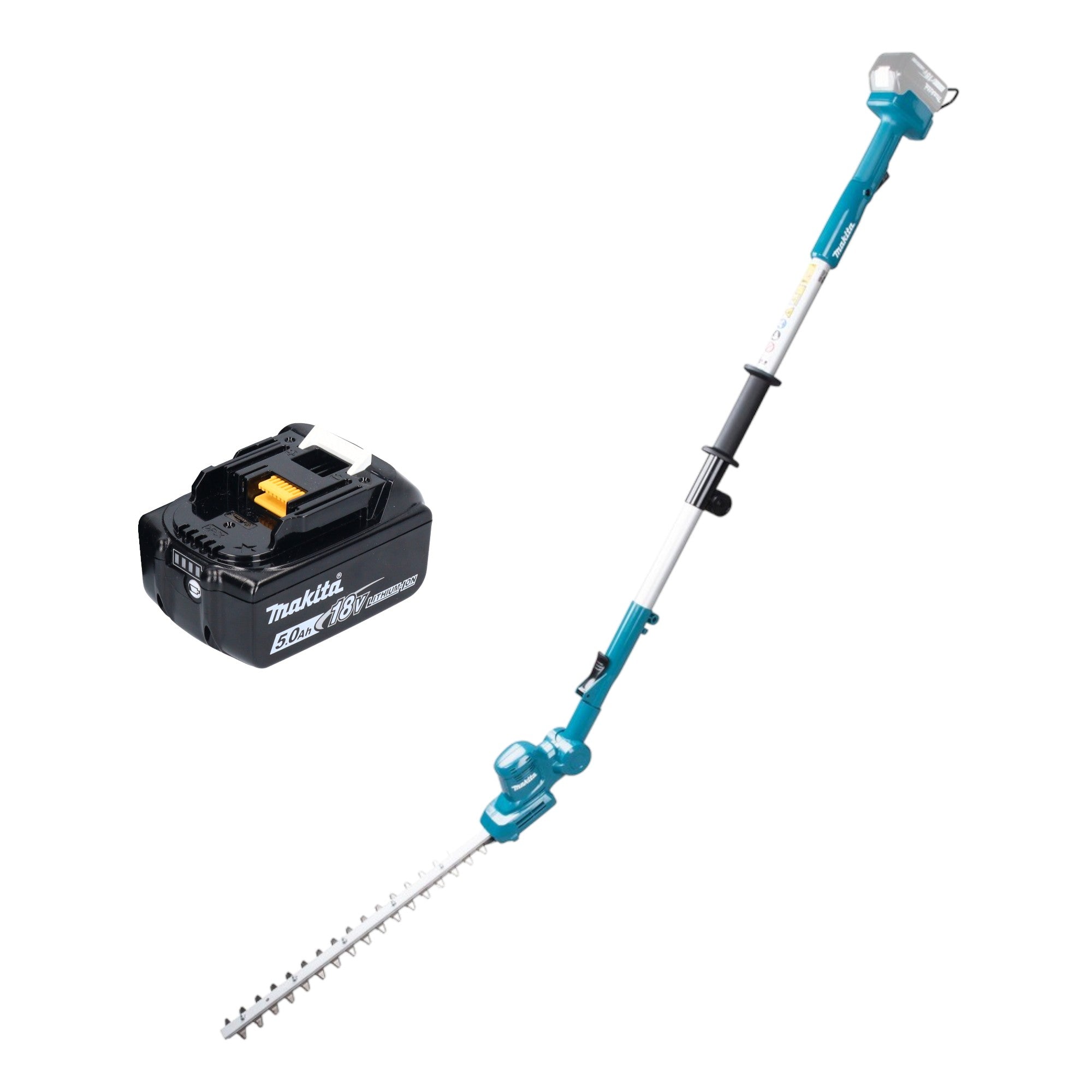 Makita DUN 461 WT Akku Heckenschneider 18 V 46 cm 1x Akku 5 0 Ah ohne Ladegeraet 0 - toolbrothers