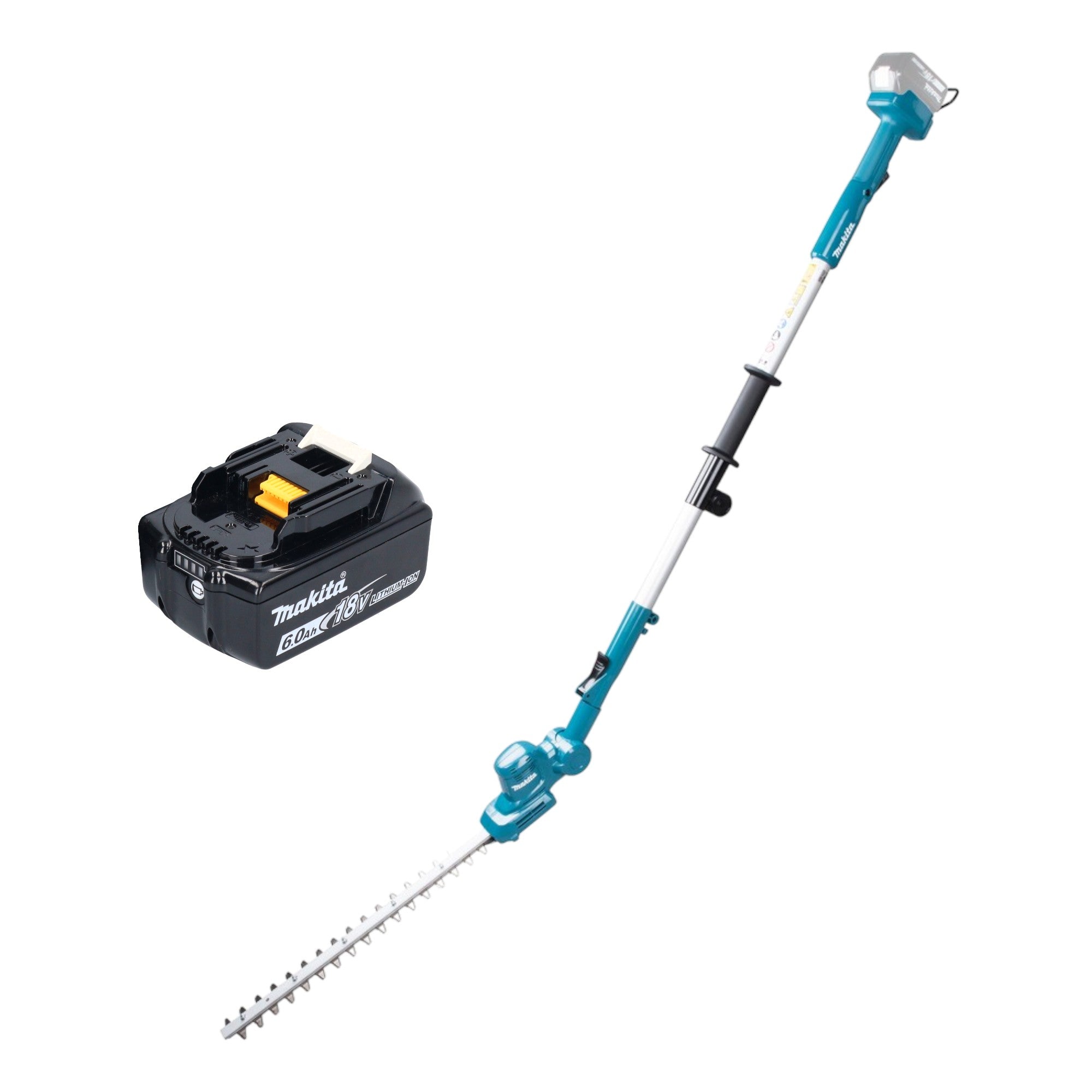 Makita DUN 461 WG Akku Heckenschneider 18 V 46 cm 1x Akku 6 0 Ah ohne Ladegeraet 0 - toolbrothers