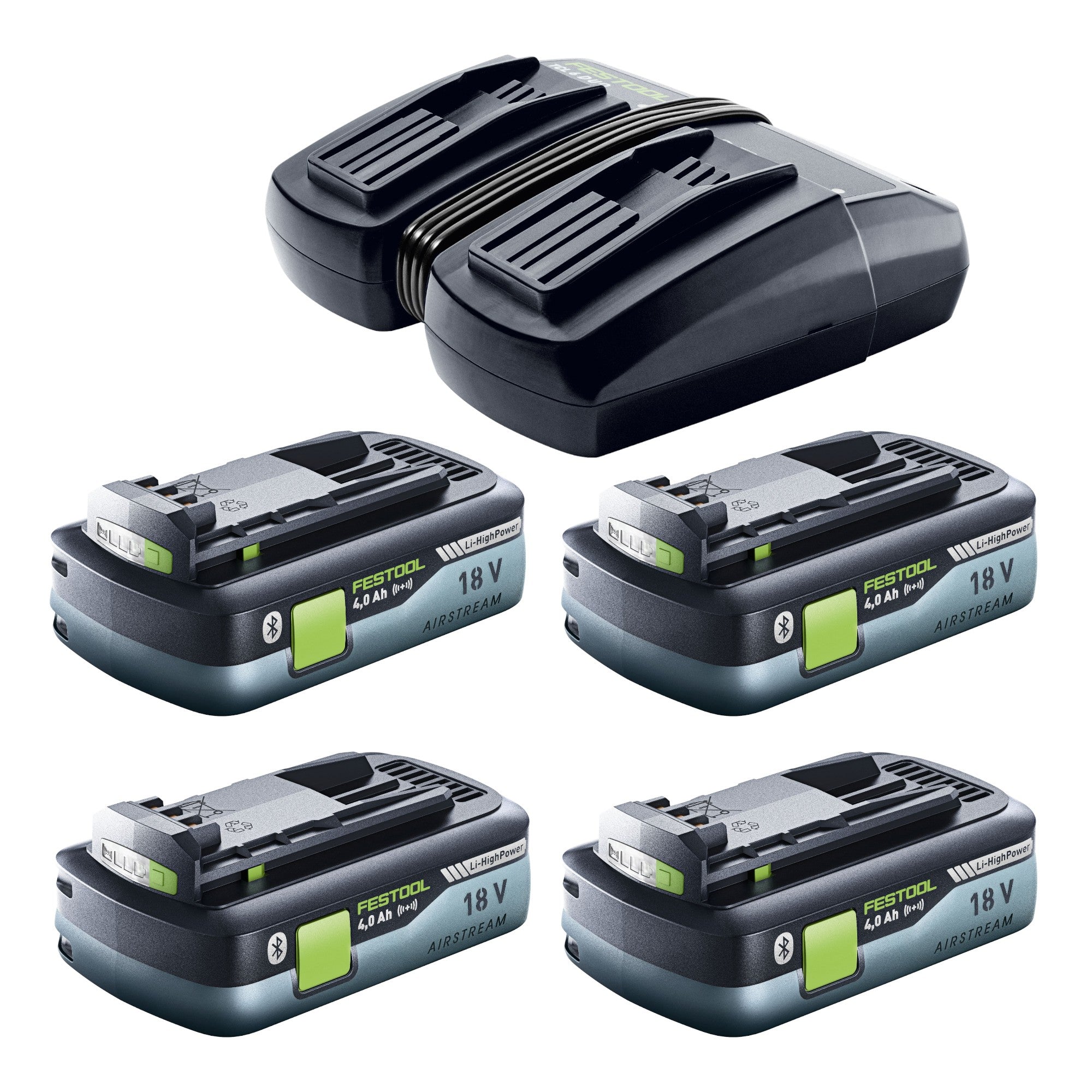 Festool SYMC 70 EB Basic SYMMETRIC Akku Leistensaege 36 V 2 x 18 V 216 mm 4x Akku 4 0 Ah Doppelladegeraet Systainer 3 - toolbrothers