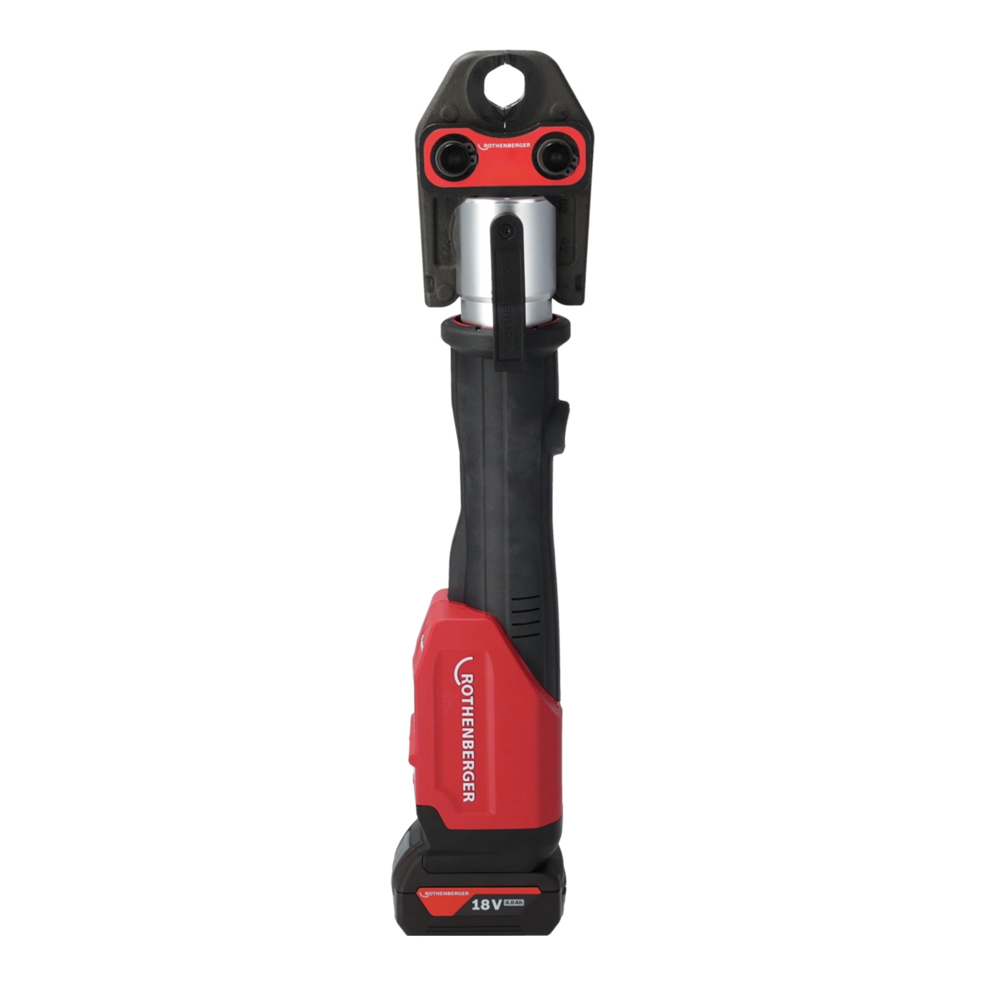 Rothenberger ROMAX 4000 Basic Set AMPShare Akku Pressmaschine 18 V 34 kN 1x Akku 4 0 Ah Ladegeraet Koffer 0 - toolbrothers