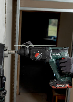 Martillo combinado a batería Metabo KH 18 LTX 24 18 V 2,1 J SDS Plus + 2 baterías 4,0 Ah + cargador