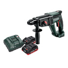 Martello combinato a batteria Metabo KH 18 LTX 24 18 V 2,1 J SDS Plus + 2x batteria LiHD 4,0 Ah + caricatore