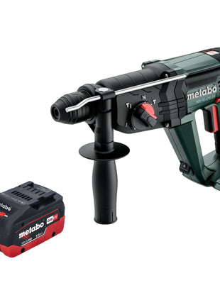 Martillo combinado a batería Metabo KH 18 LTX 24 18 V 2,1 J SDS Plus + 1x batería LiHD 5,5 Ah - sin cargador