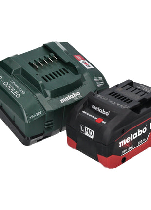 Metabo KH 18 LTX 24 martillo combinado a batería 18 V 2,1 J SDS Plus + 1x batería LiHD 8,0 Ah + cargador