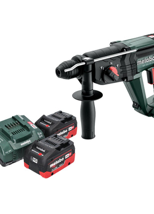 Metabo KH 18 LTX 24 Akku Kombihammer 18 V 2,1 J SDS Plus + 2x LiHD Akku 8,0 Ah + Ladegerät