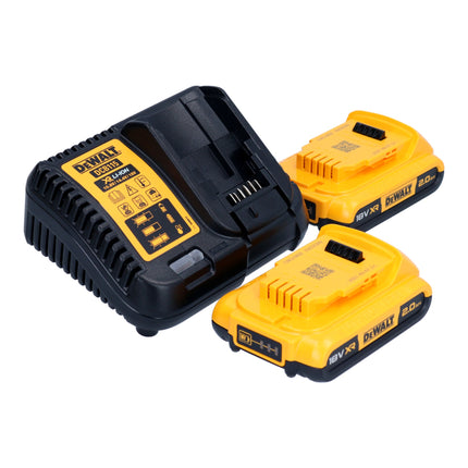 Avvitatore a impulsi a batteria DeWalt DCF 922 D2 18 V 406 Nm 1/2" brushless + 2x batteria ricaricabile 2,0 Ah + caricatore