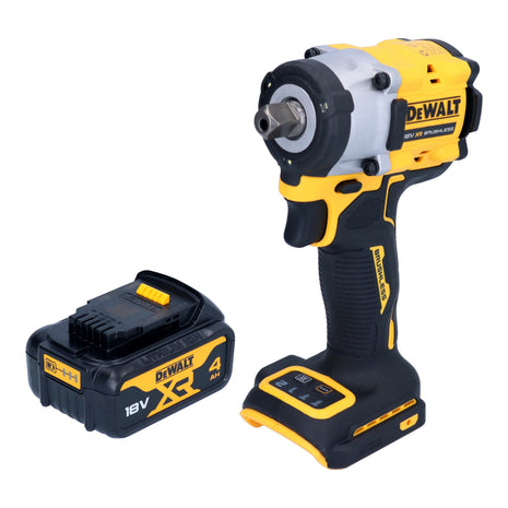 DeWalt DCF 922 N cordless impact wrench 18 V 406 Nm 1/2" brushless + 1x rechargeable battery 4.0 Ah - without charger