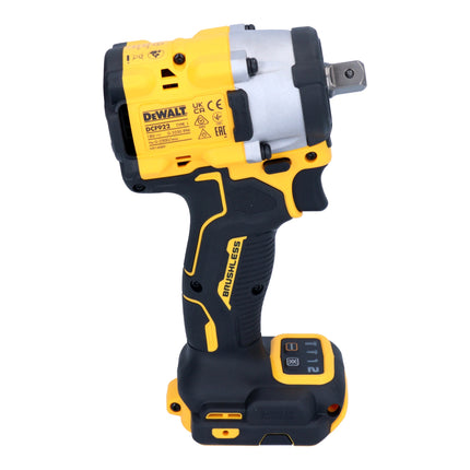 Llave de impacto sin cable DeWalt DCF 922 N 18 V 406 Nm 1/2" sin escobillas + 1x batería recargable 4,0 Ah - sin cargador