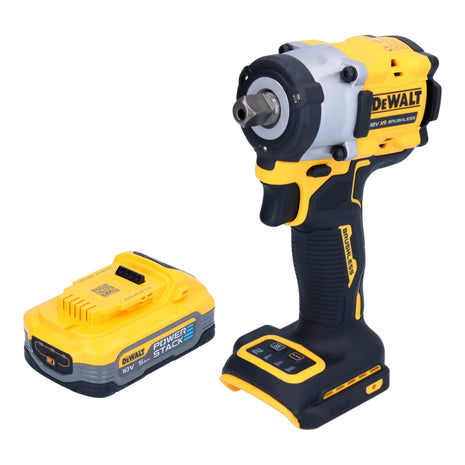 Akumulatorowy klucz udarowy DeWalt DCF 922 N 18 V 406 Nm 1/2" bezszczotkowy + 1x akumulator Powerstack 5,0 Ah - bez ładowarki